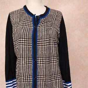 Jones New York Cardigan Blue Size L
